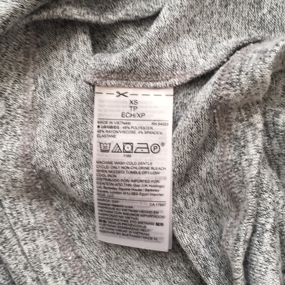 NWT Lightweight Gap Top Sweater Tunic XS - Picture 6 of 9